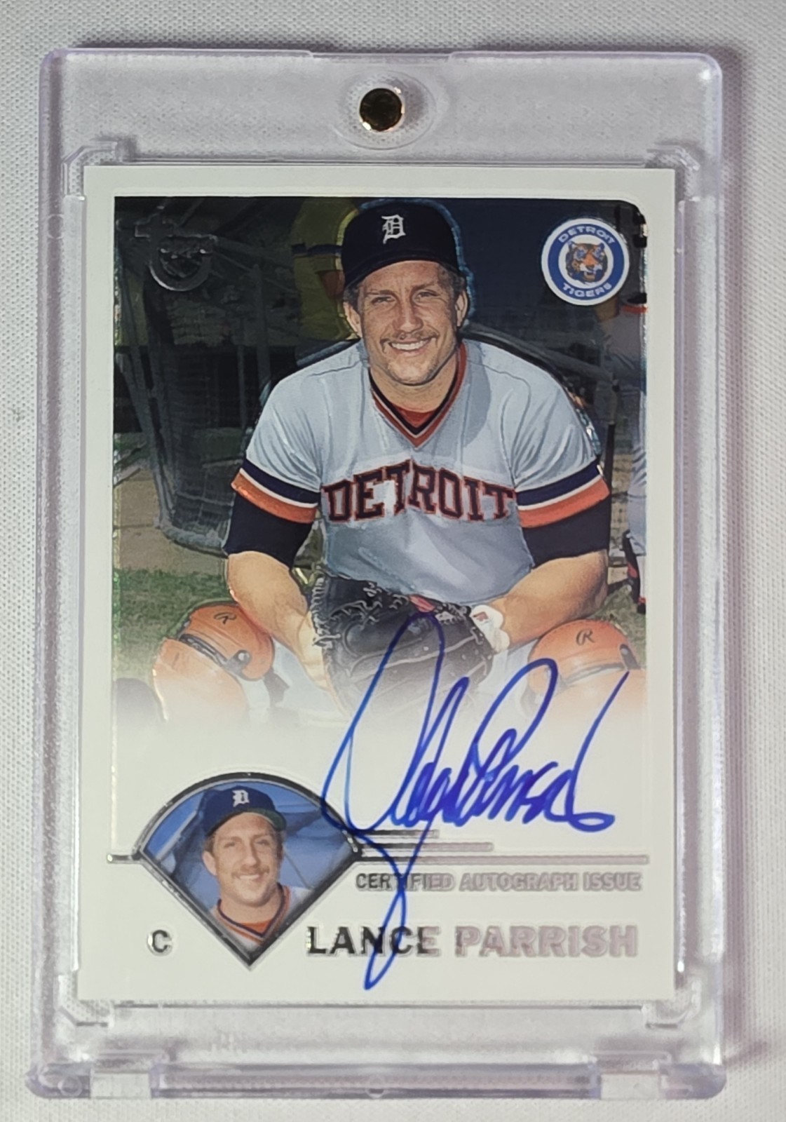 2003 Topps Retired Signature Edition – Autographs Lance Parrish #TA-LP (AU)