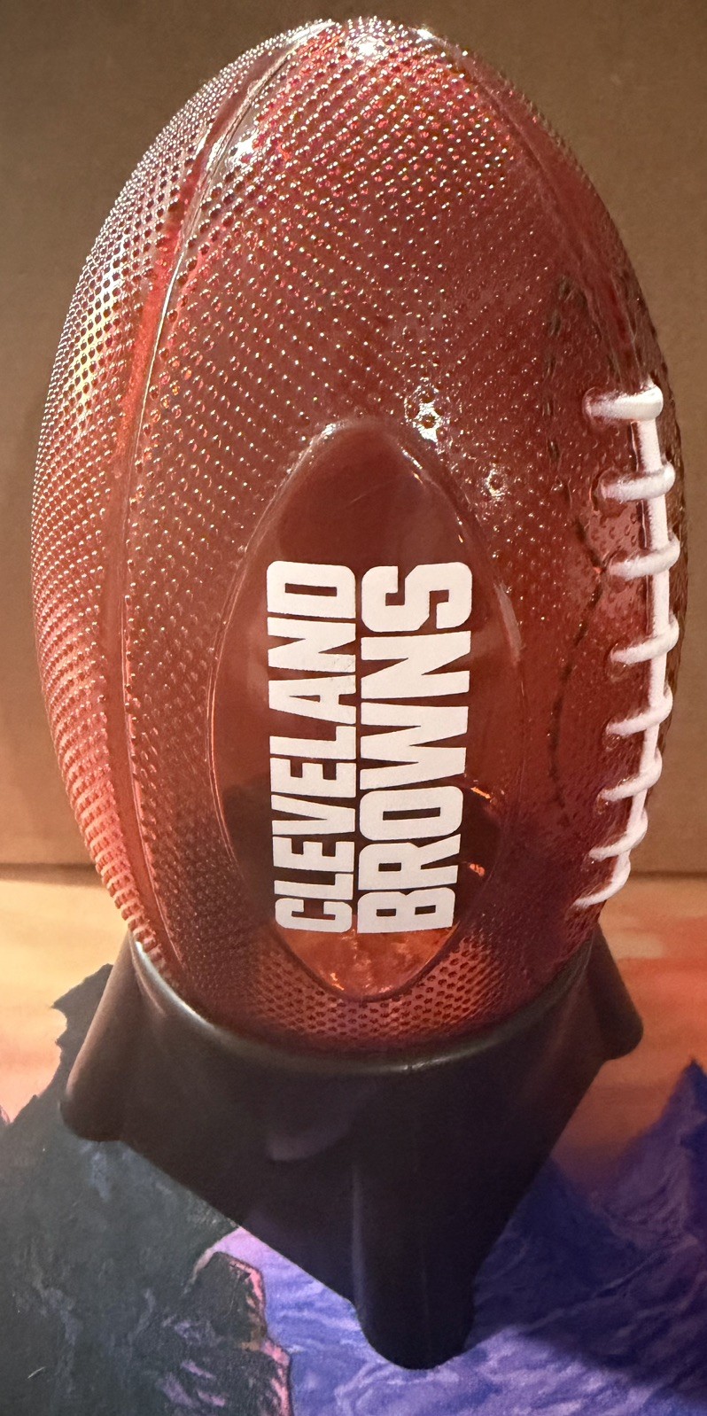 Cleveland Browns NFL Football Style Battery Powered Night Light Boelter Brand