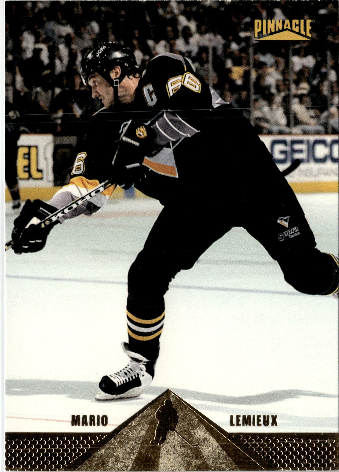 1996-97 Pinnacle #86 Mario Lemieux