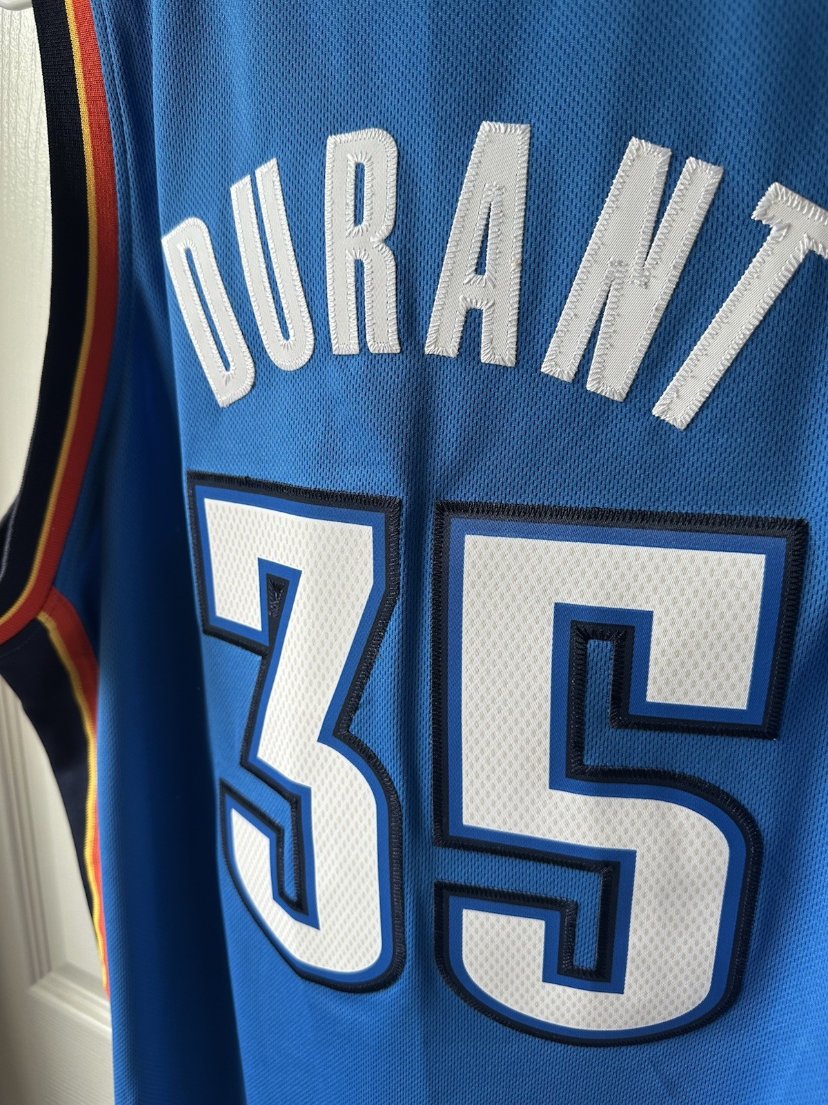 Kevin Durant Oklahoma City Thunder Adidas Jersey Size Large