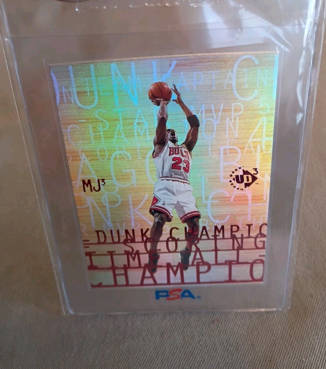 1997-98 Upper Deck UD3 – Mj3 Michael Jordan #MJ3-2 • Ready To Send For Grading