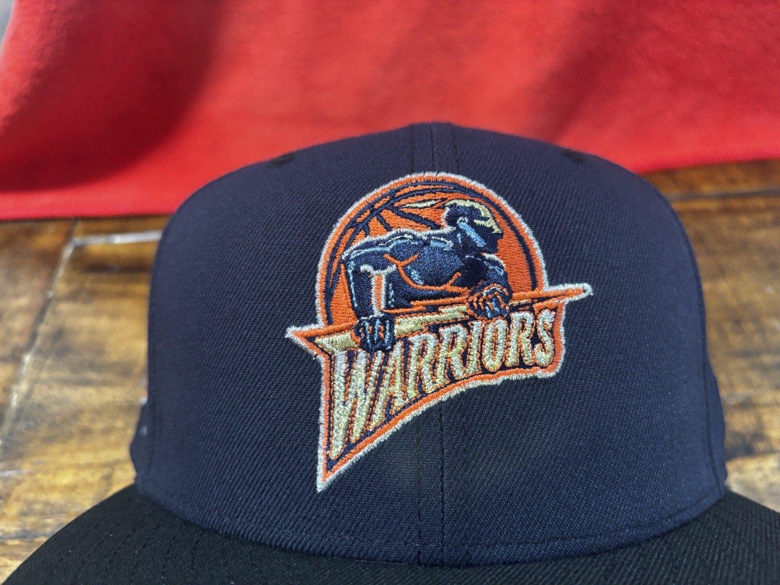 Golden State Warriors 2000 All Star Game Black Navy New Era Fitted 7 3/4 GreenUV