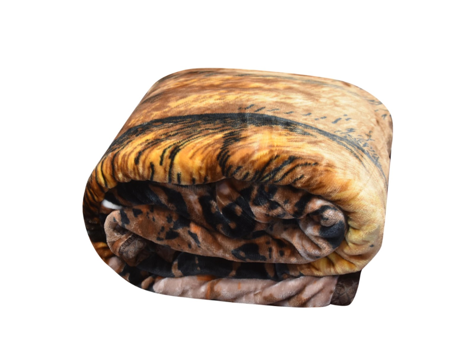 5.3 lbs Deer Blanket Queen Size, Heavy, Thick, and 75″W x 90″L, 1