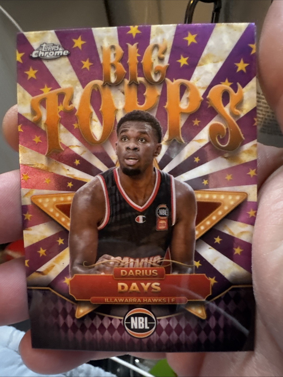 2024-25 Topps Chrome NBL Big Topps Refractors #BT14 Darius Days