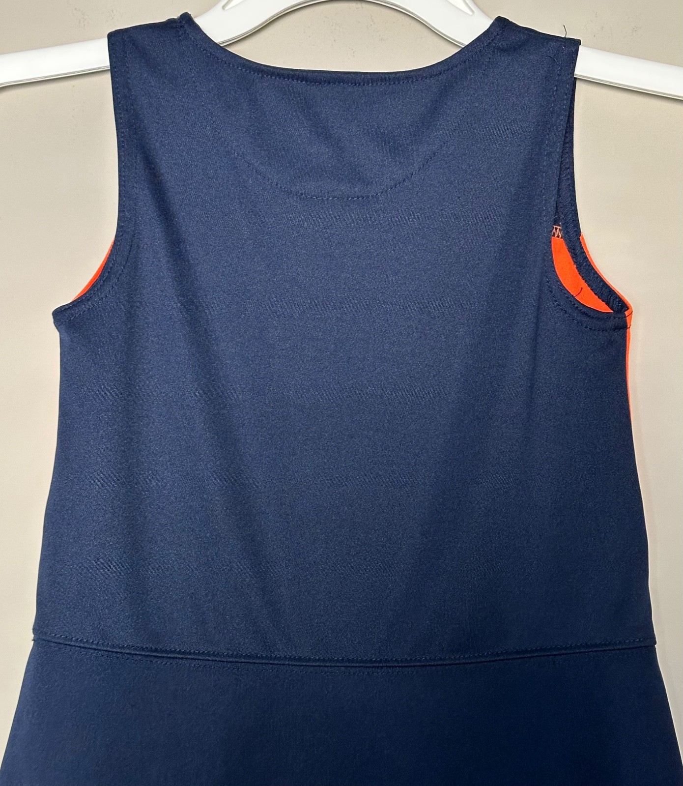 Auburn Tigers Cheerleaders Outfit Size Large 6X Kids Girls 1 Piece AU Dress