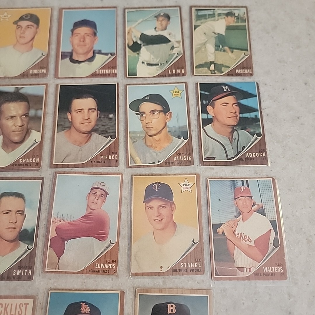 1962 Topps Baseball Your Choice