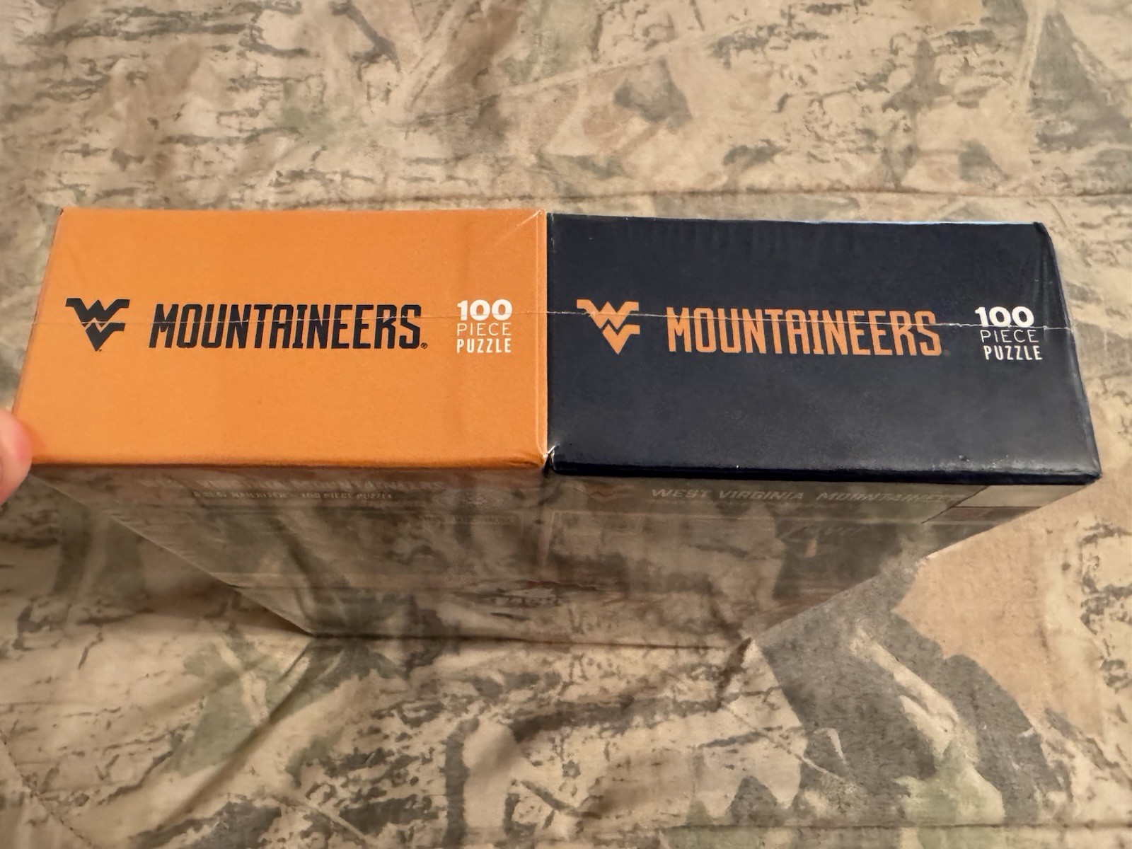 West Virginia Mountaineers Puzzles, 4 Pack, 100 Pcs Each, Football Sports, New