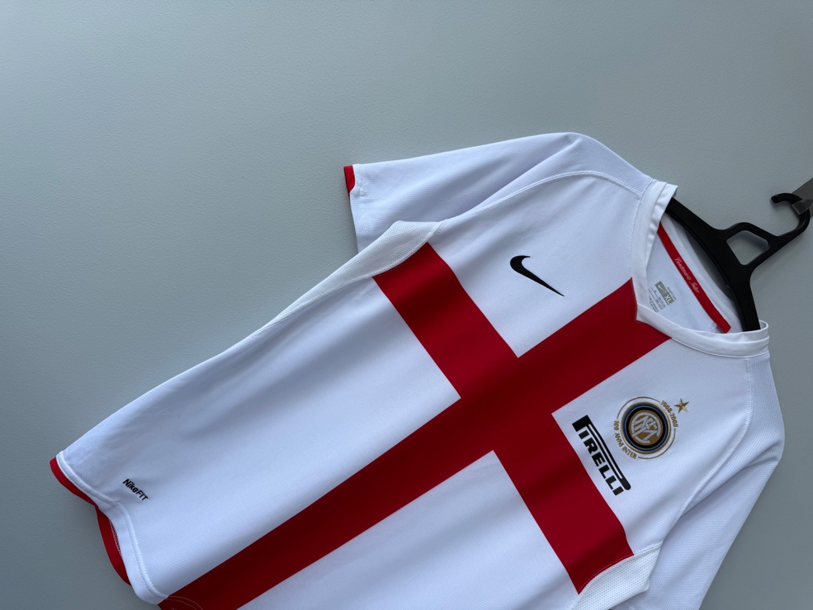 Nike Inter Milan Centenary 2007/08 Soccer Jersey