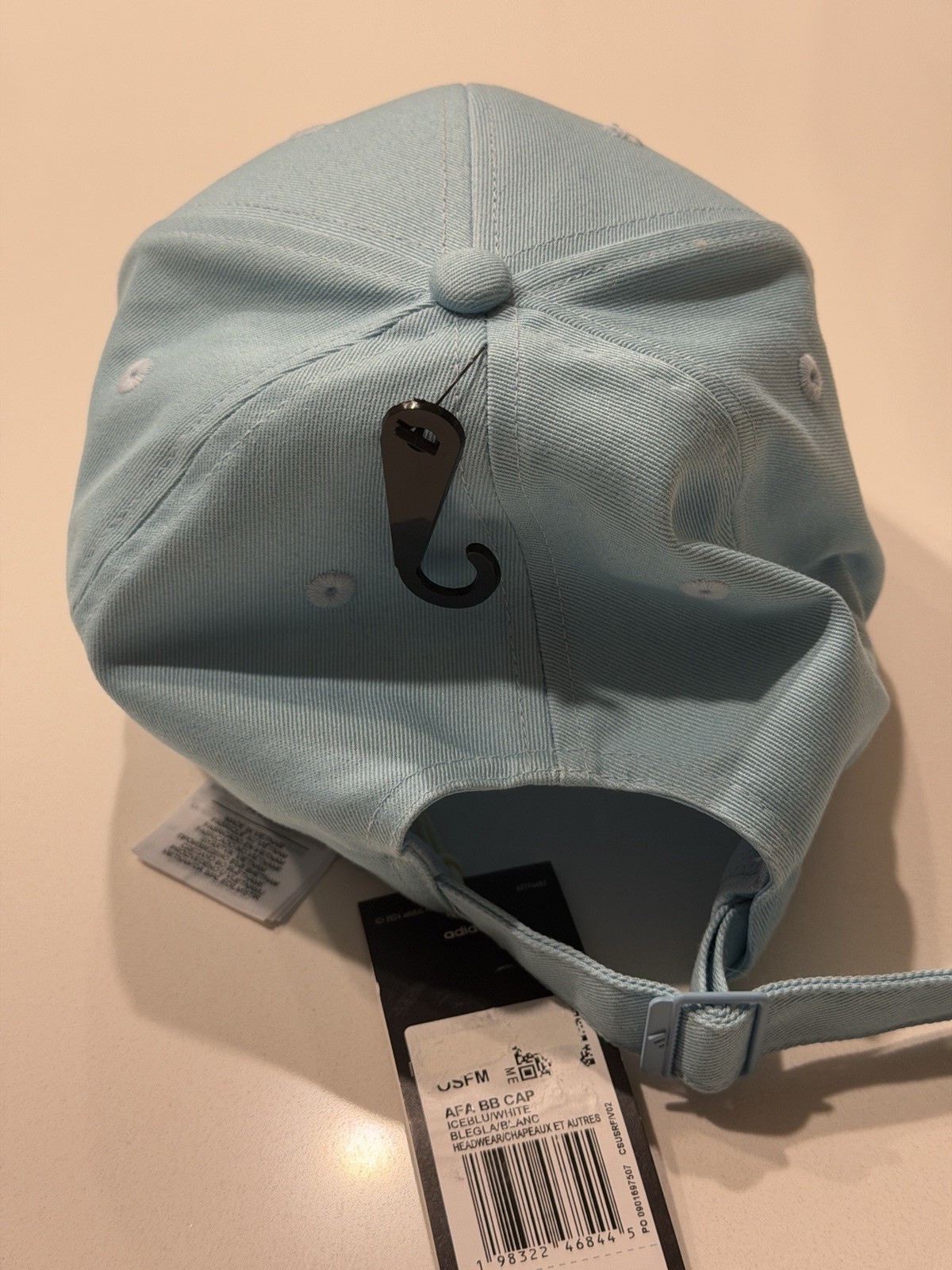Adidas Argentina AFA Baseball Cap Icey Blue White KE1384 OSFM NWT