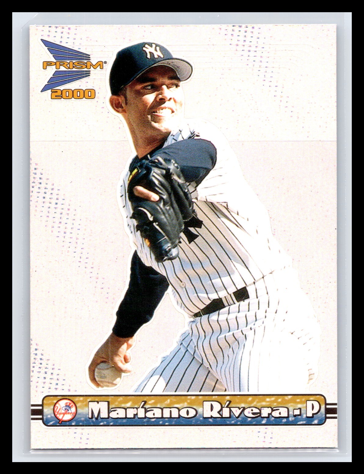 2000 Pacific Prism #101 Mariano Rivera Silver Foil New York Yankees HOF