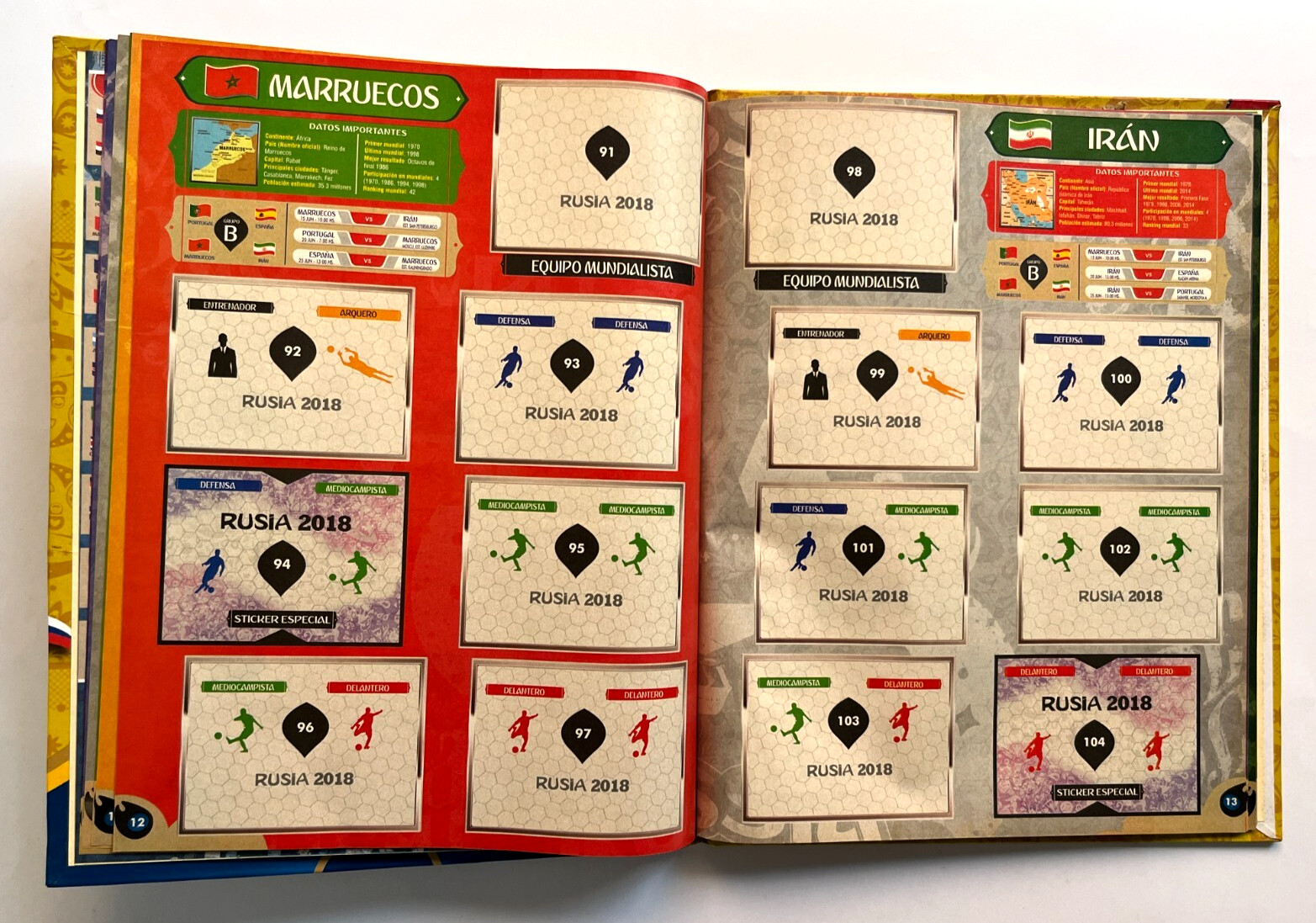 2018 WORLD CUP RUSSIA Album Hardcover Gold Edition + Full Set 380/380 Peru MESSI