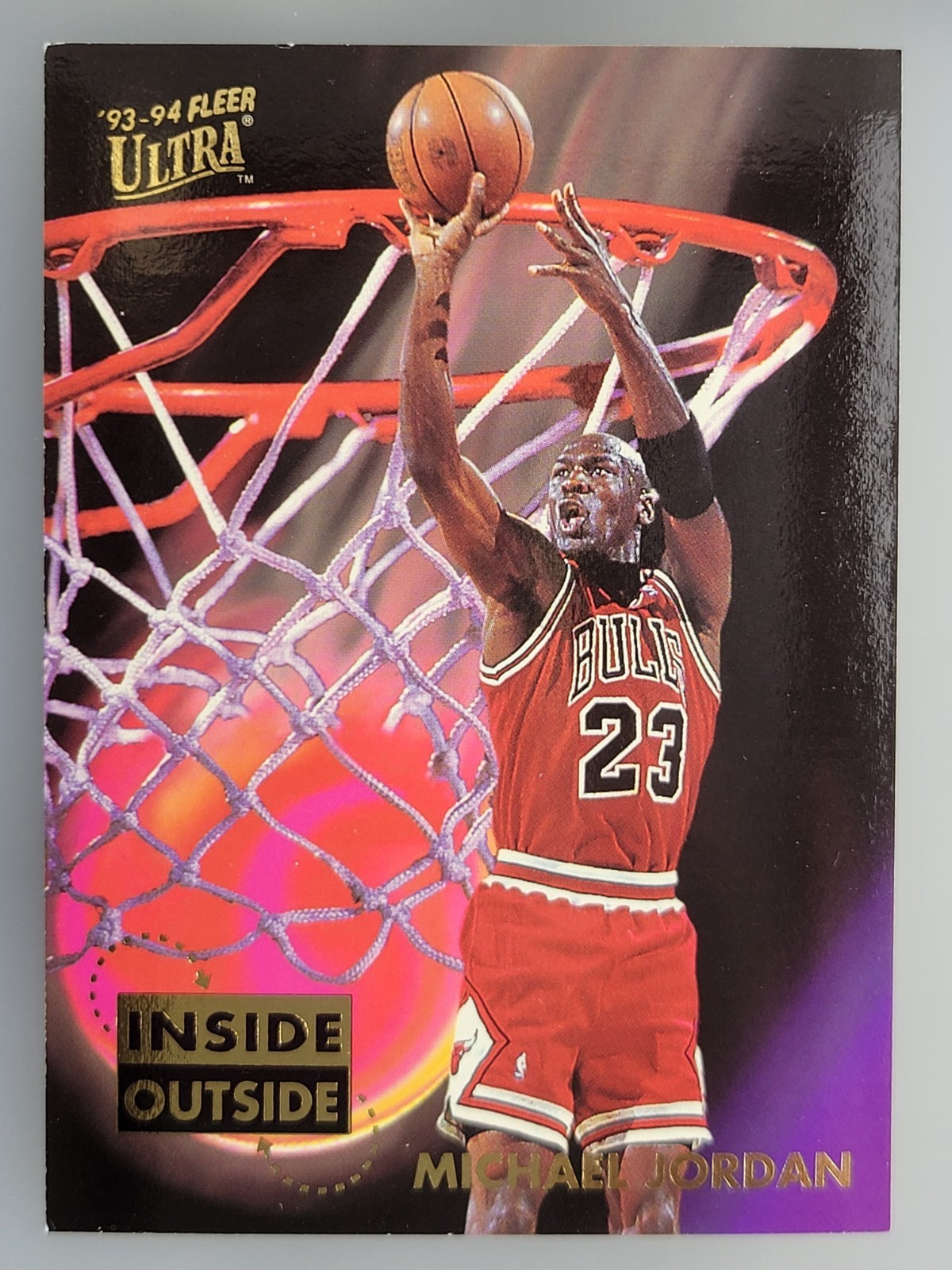 1993-94 Fleer Ultra – Inside Outside Michael Jordan #4