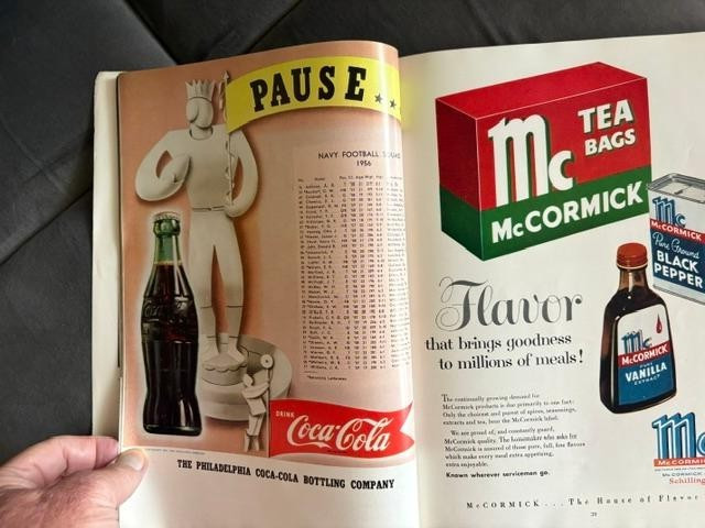 Vtg 1950’s/60’s/70’s-era ARMY vs. NAVY College NCAA Game Program Lot (12)