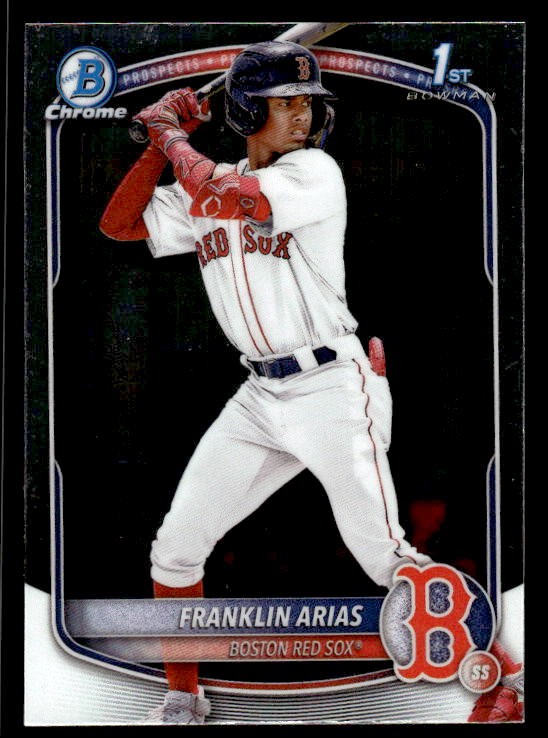 Franklin Arias 2025 Bowman Chrome Prospects #BCP-67 Boston Red Sox ESE