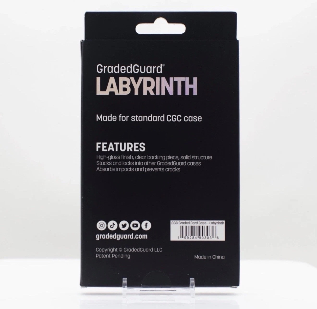 GradedGuard PSA Graded Card Case Guard LABYRINTH Limited Edition In Hand