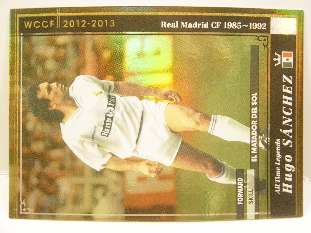 Panini WCCF 2012-13 ATLE Hugo Sánchez 1958 Mexico　FW No.9 Real Madrid CF Legends