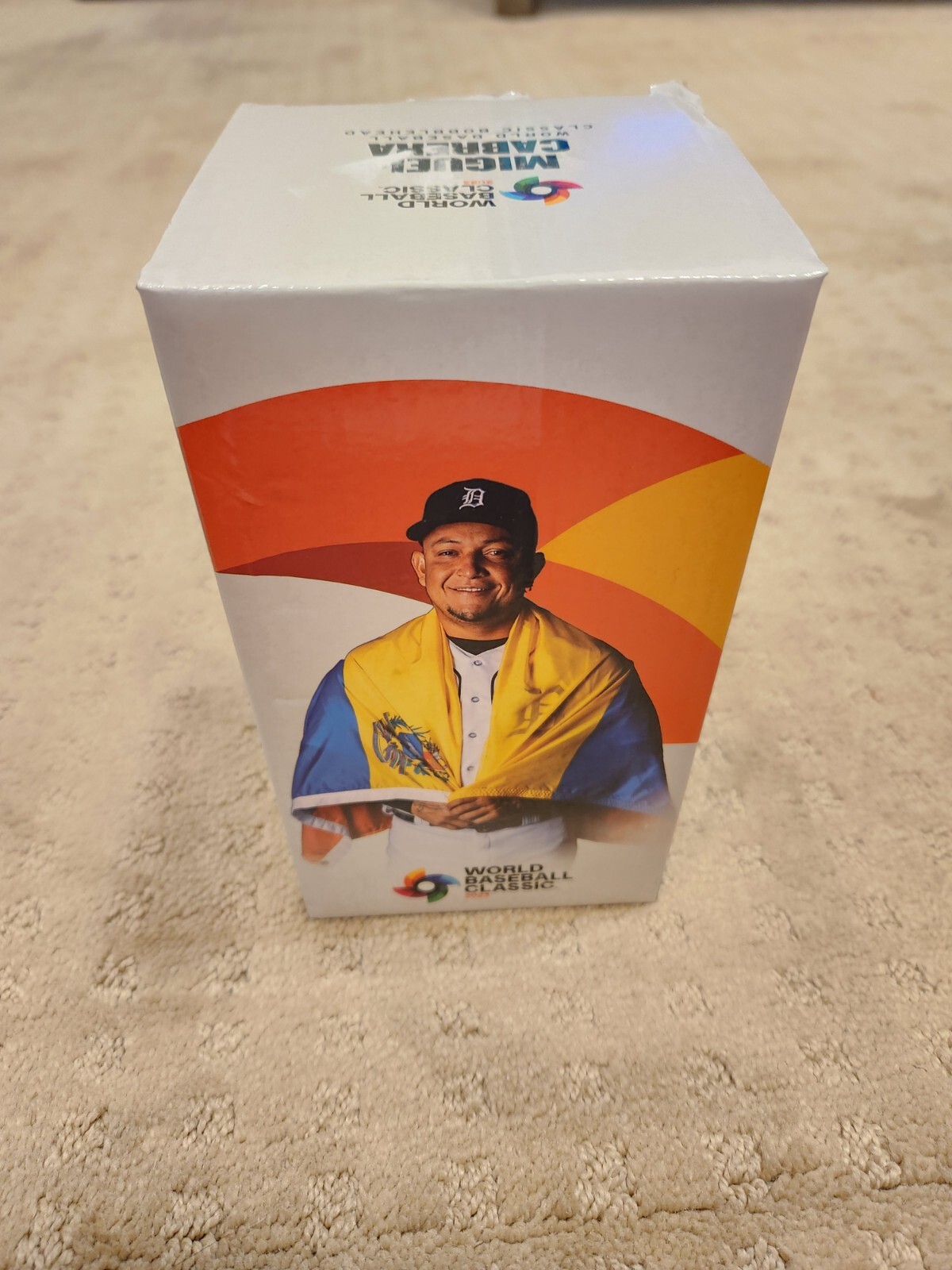 Detroit Tigers Miguel Cabrera Venezuela World Baseball Classic Bobblehead SGA