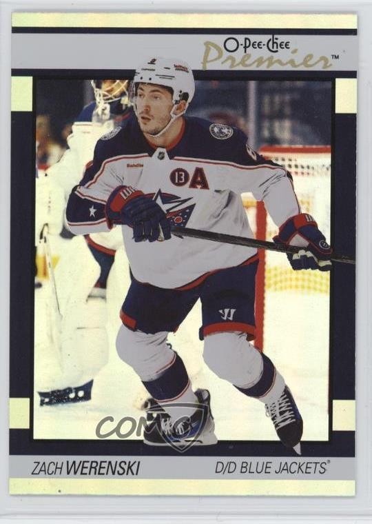 2025-26 O-Pee-Chee Premier Zach Werenski #P-48 1sr1