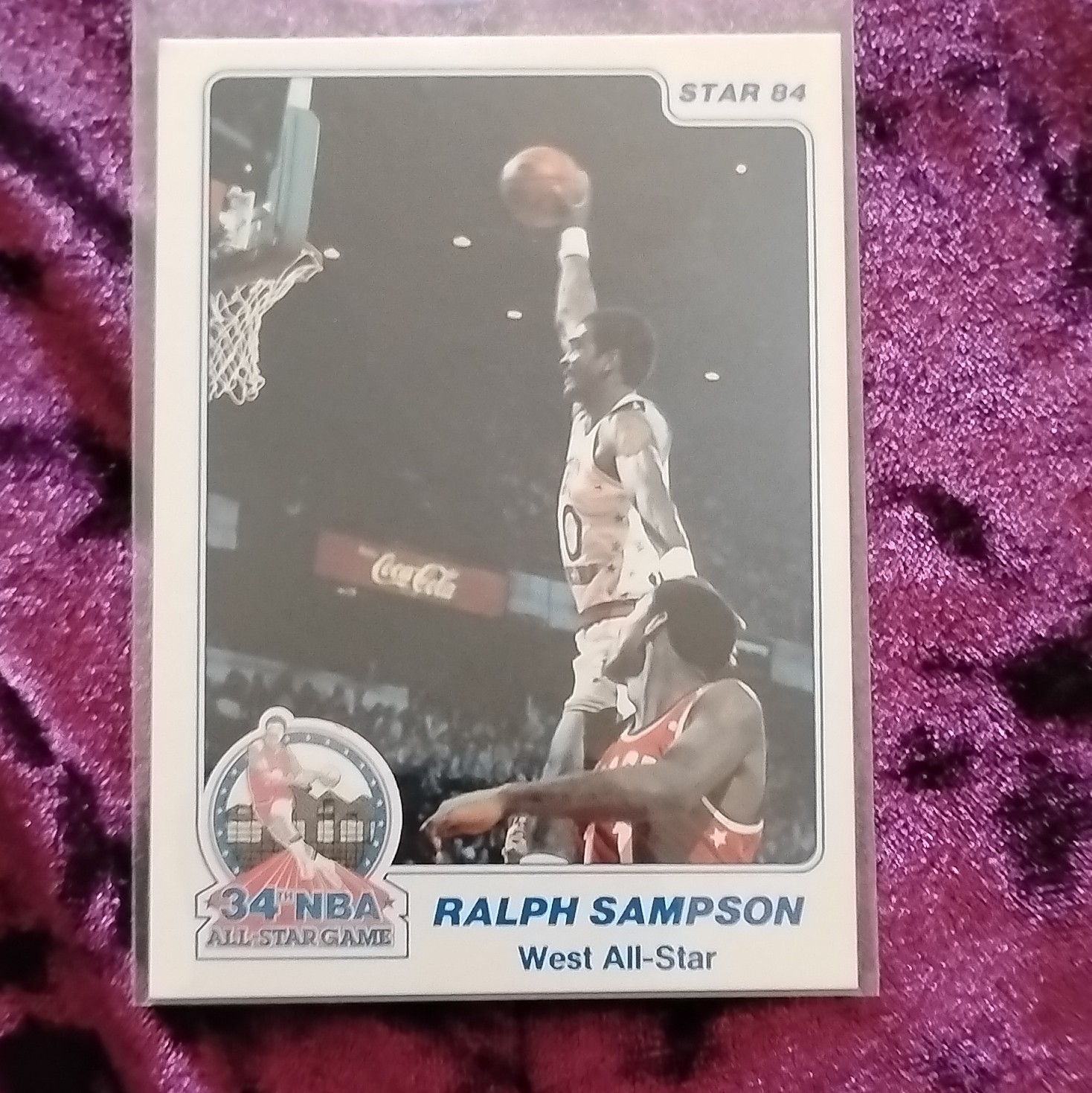 The Star Co. Star 84 1984 Ralph Sampson All-Star Game West All-Stars #23