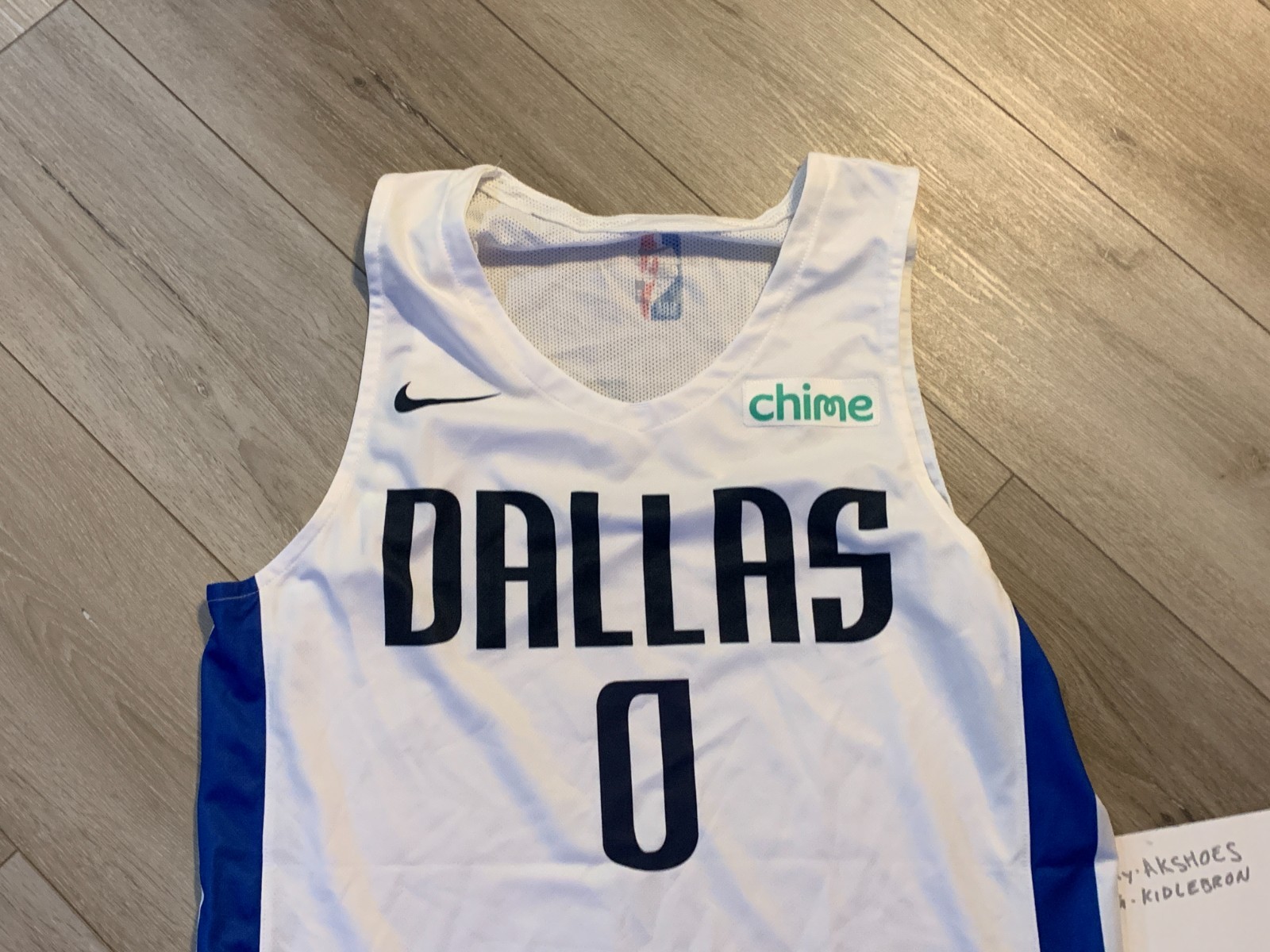 Dallas Mavericks Nike NBA Authentics Practice Jersey Basketball LARGE Team Issue