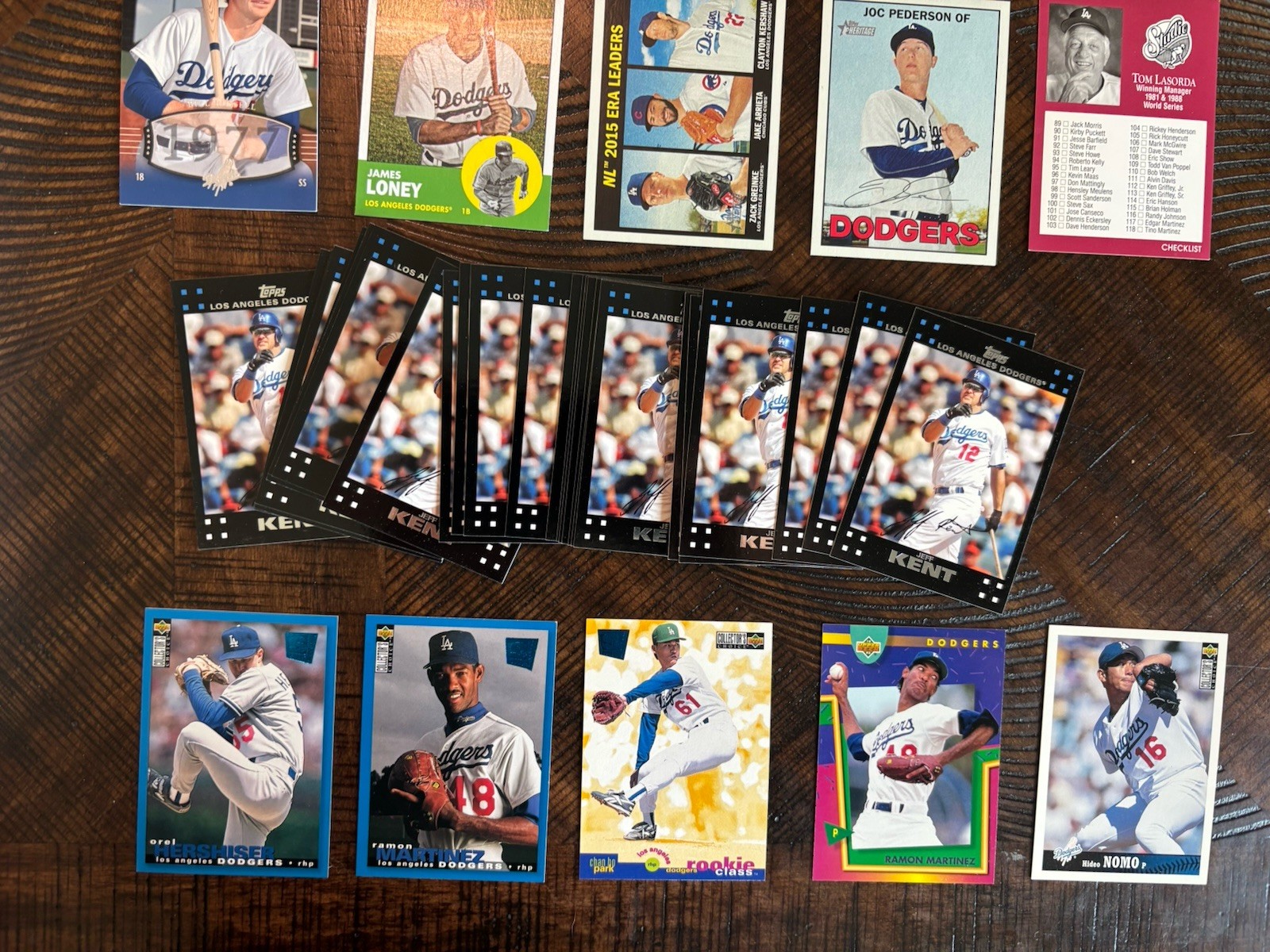 Lot Of 3200 Los Angeles Dodgers Orel Hershiser Fernando Valenzuela Gibson Garvey