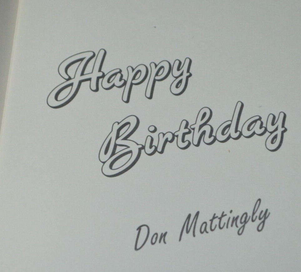 Lot of 10 Don Mattingly Starline Birthday Greetings Cards 1989 New York Yankees