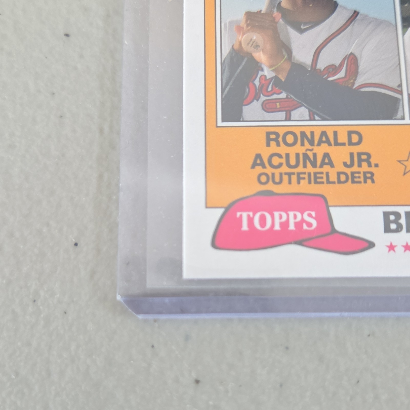 2018 Topps Archives Braves Future Stars Insert #FS-BRA Acuña Albies