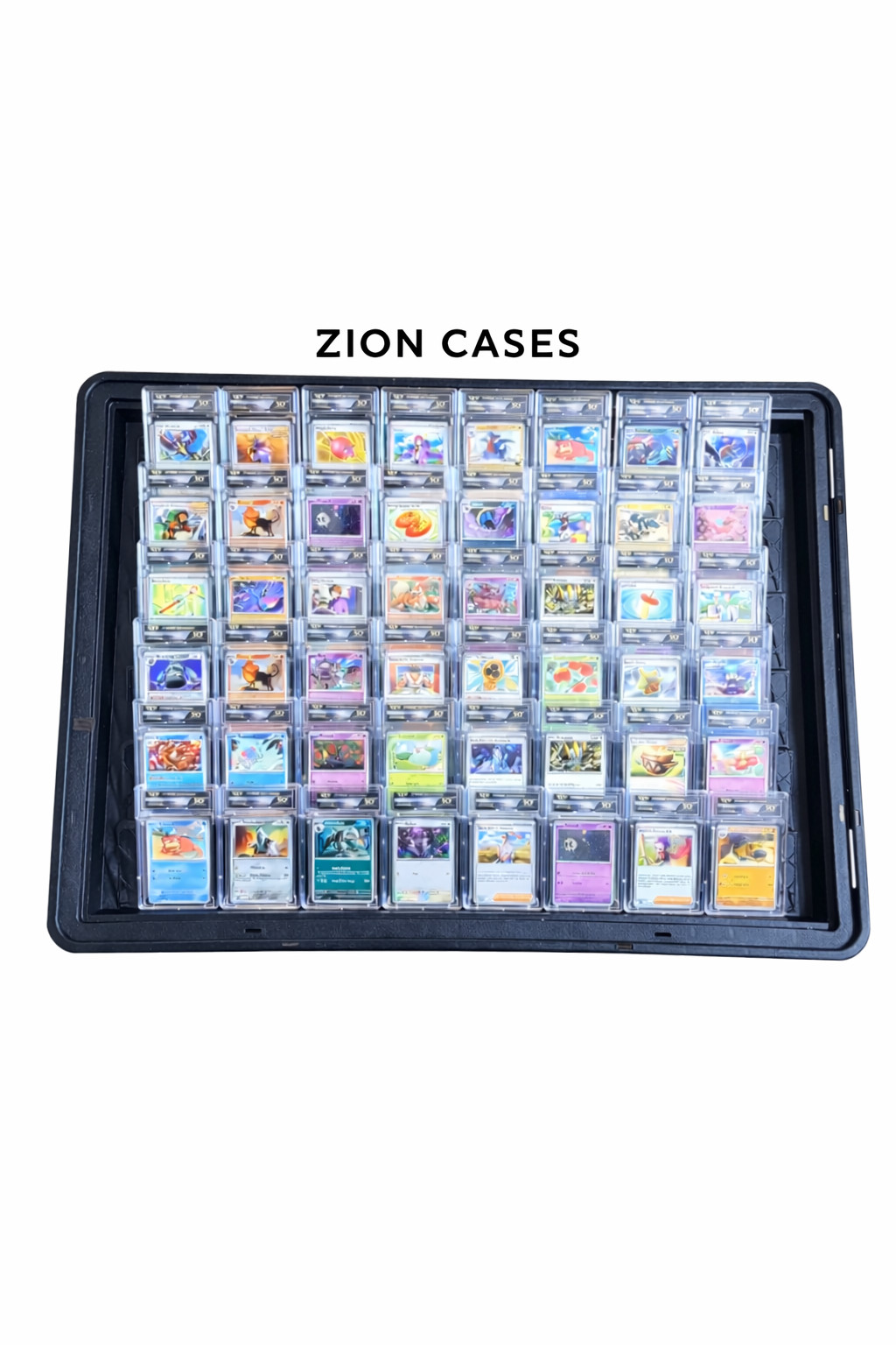 Display Case Card Riser Stands – Zion Case – 24 Risers