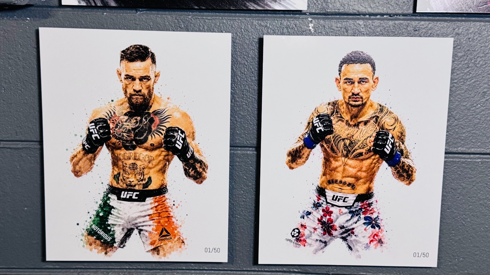 Conor McGregor 11×14 Premium Aluminum Metal Print 1/50 + COA Limited Edition