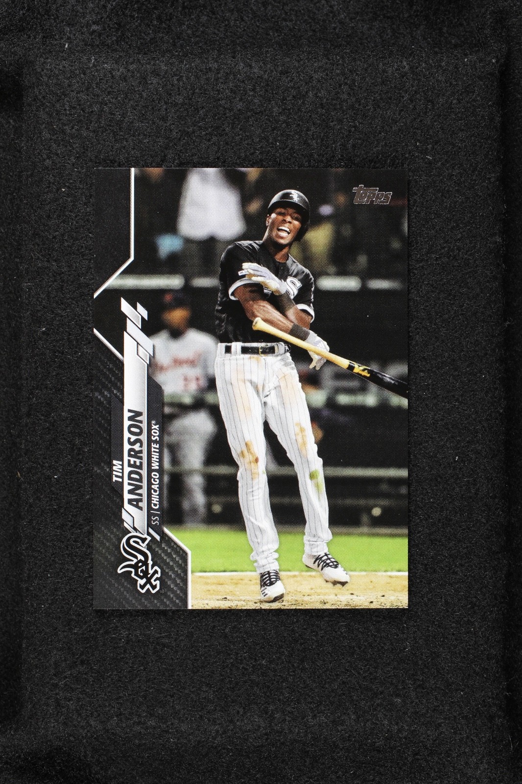 2020 Topps Series One Tim Anderson Chicago White Sox #28 Black Parallel 14/69