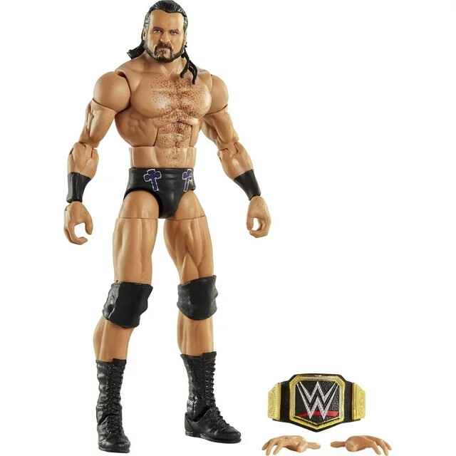 WWE Elite Collection Action Figures John Cena, Roman Reigns, Drew McIntyre, Seth
