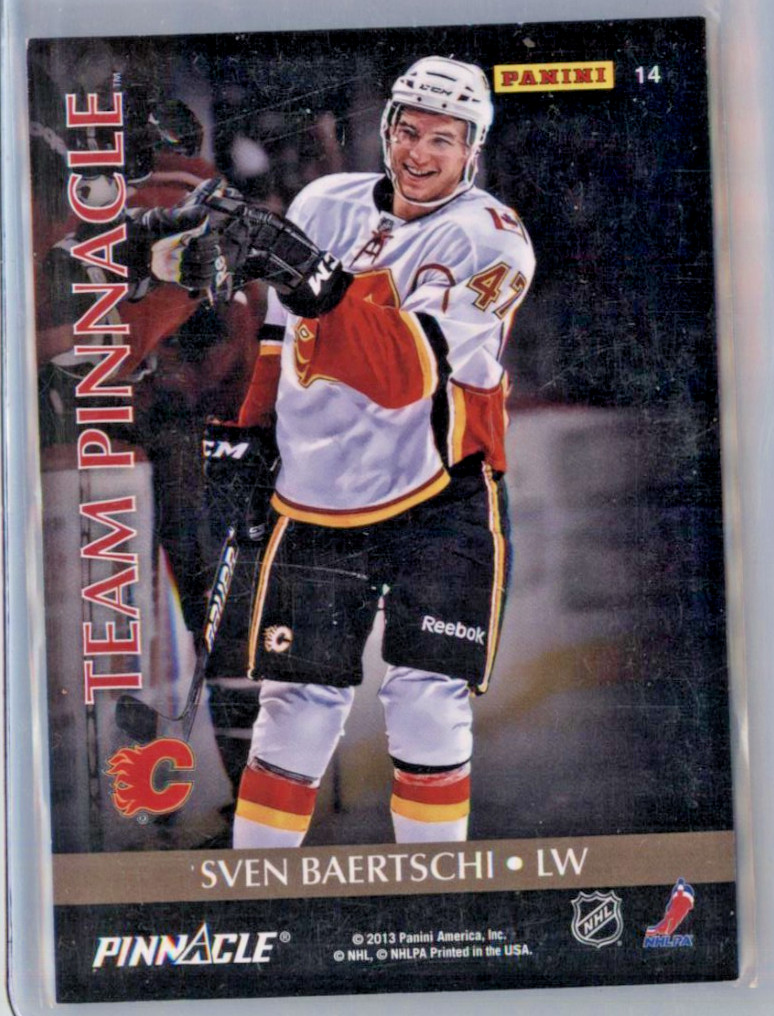 2013 Father’s Day Team Pinnacle Cracked Ice Chris Kreider Sven Baertschi #14
