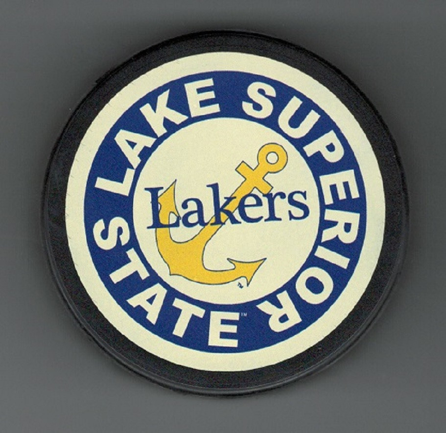 LAKE SUPERIOR STATE UNIVERSITY LSSU LAKERS souvenir PUCK CCHA #winc254412 – #5L