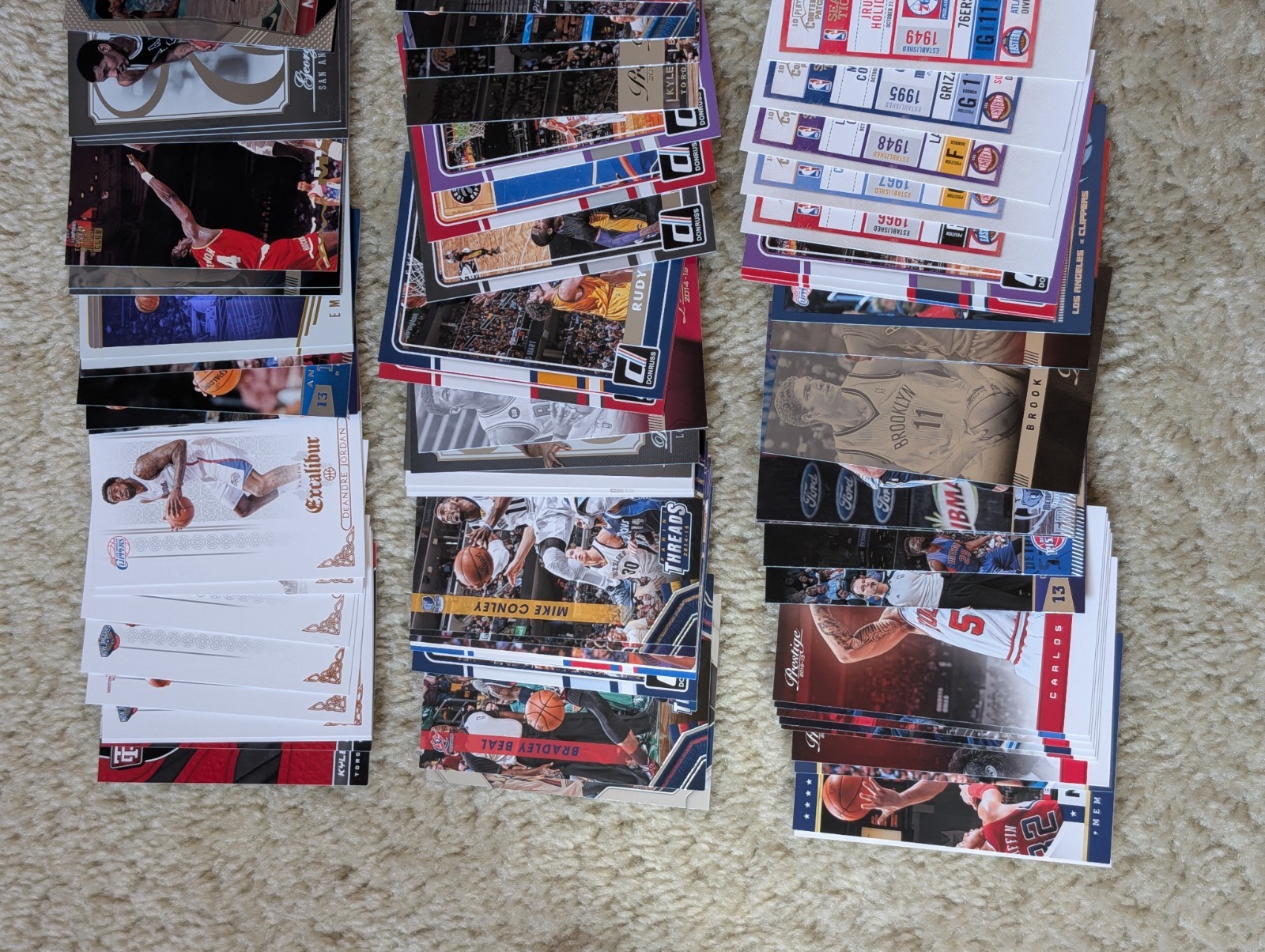 NBA Stars & HOF 450+ Card Lot- Topps Upper Deck Fleer Ultra Metal Great Mix 👀