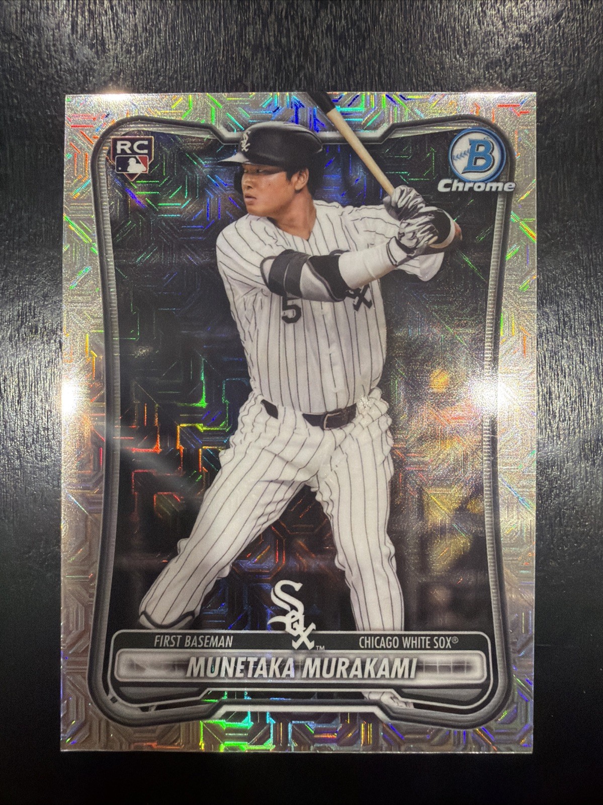 2026 Bowman Chrome Mega Box Mojo Refractor RC Munetaka Murakami White Sox