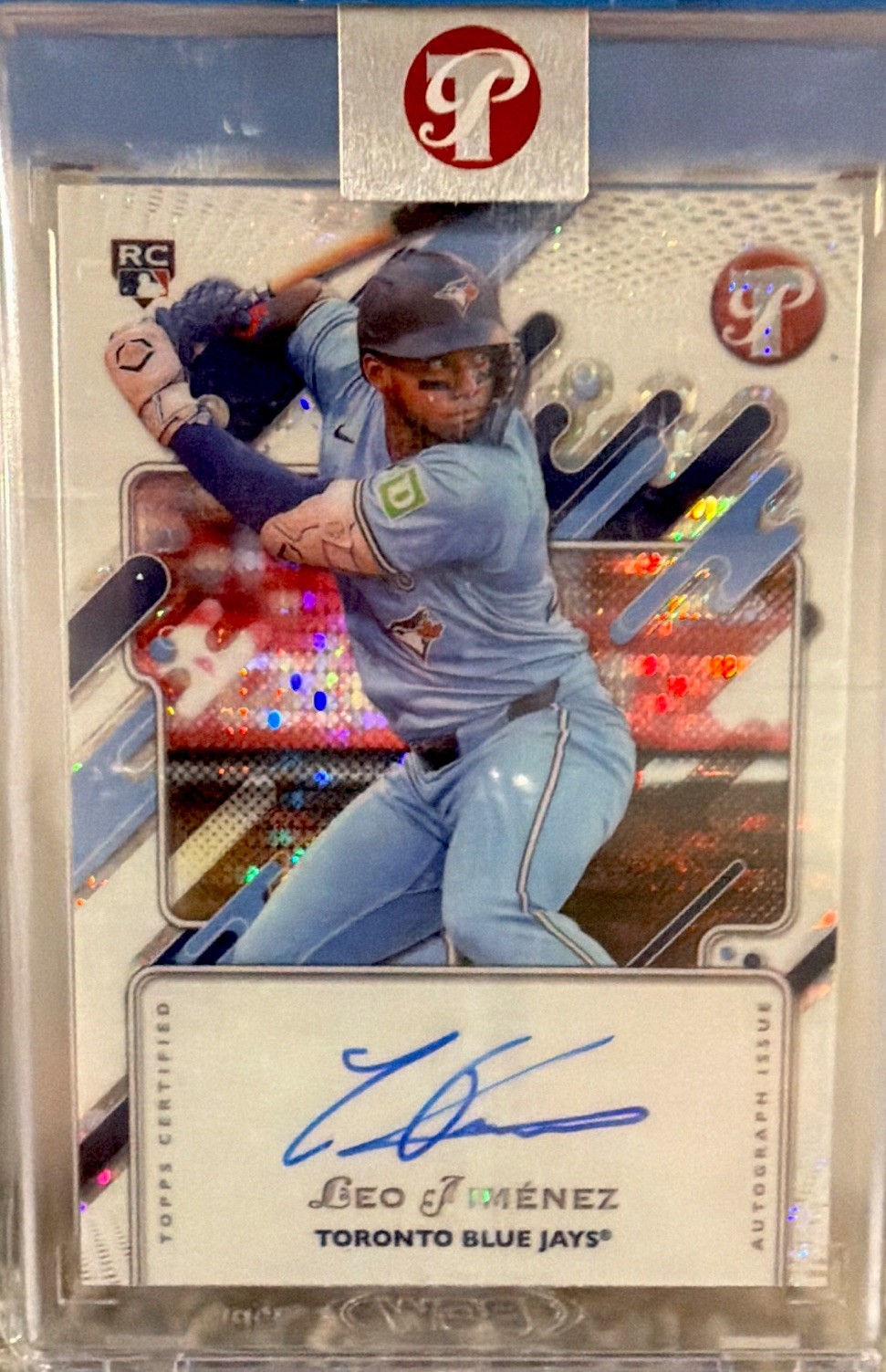 2025 Pristine Leo Jimenez Pristine Autographs Green /150 & Base verison PA-LJ