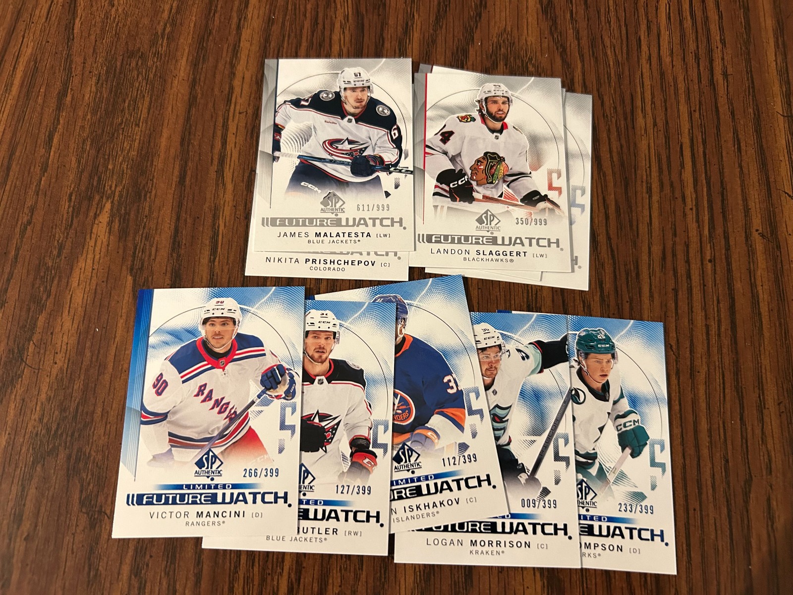 2024-25 SP AUTHENTIC HOCKEY – RED LIMITED & FUTURE WATCH LIMITED – YOU PICK