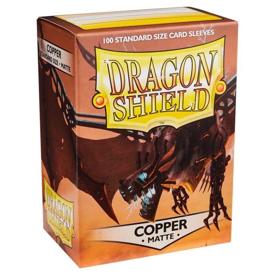 Dragon Shield deck protectors card sleeves Matte for Standard card Black, Ruby..