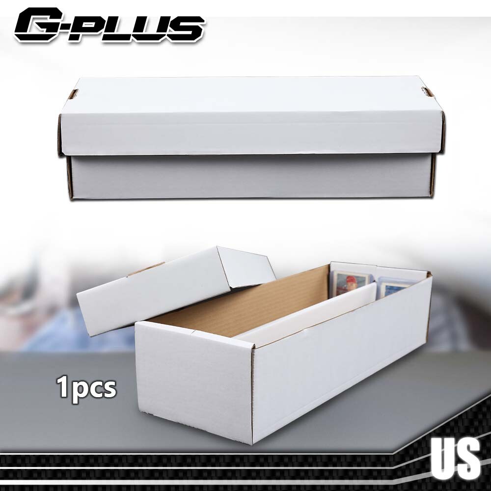 2Row Shoe Storage Box 1600 CT Holds over 300 3×4 toploads Sports/Trading Card