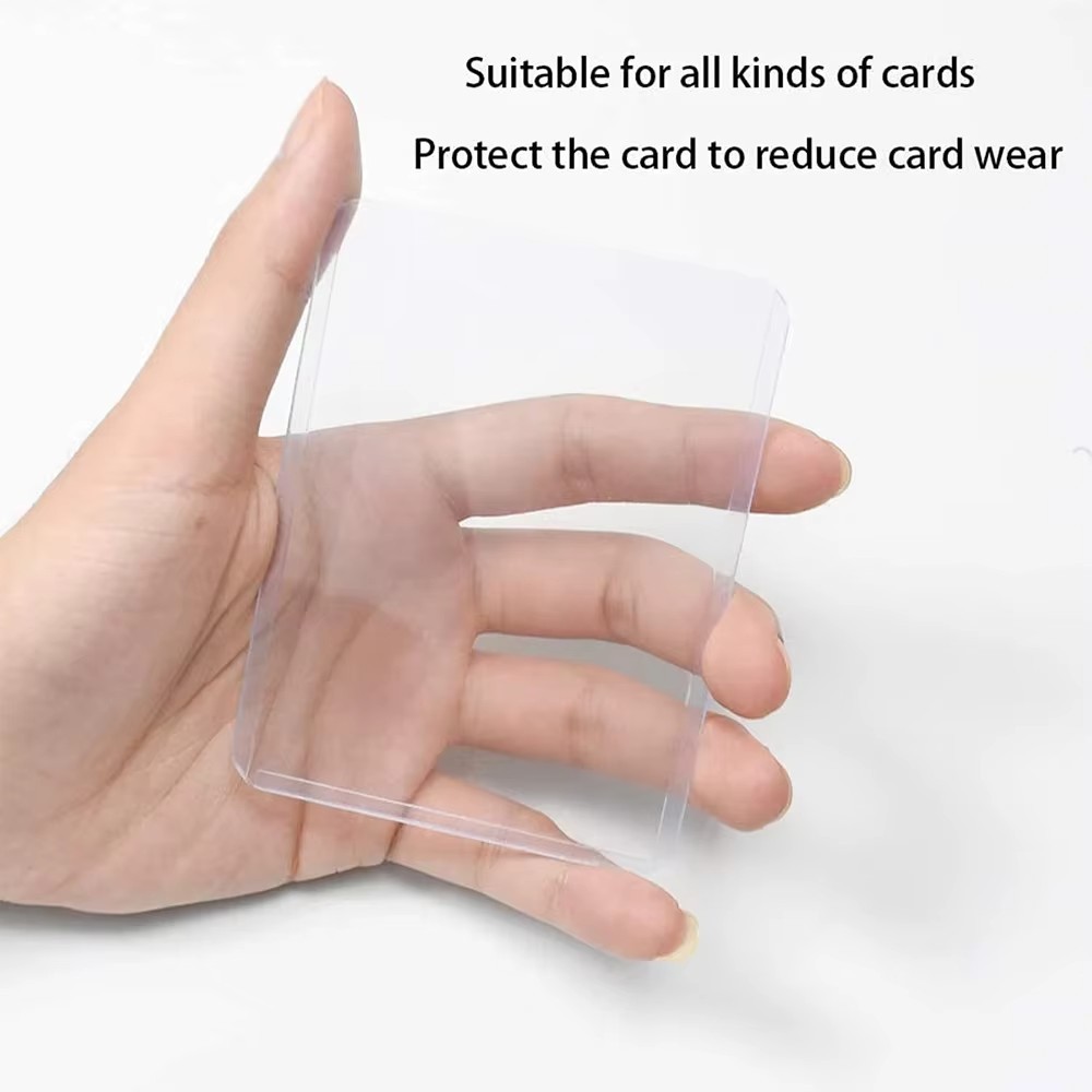 PVC Card Sleeves Holder for Trading Game Protectors Storage 3X4 Inches Gift