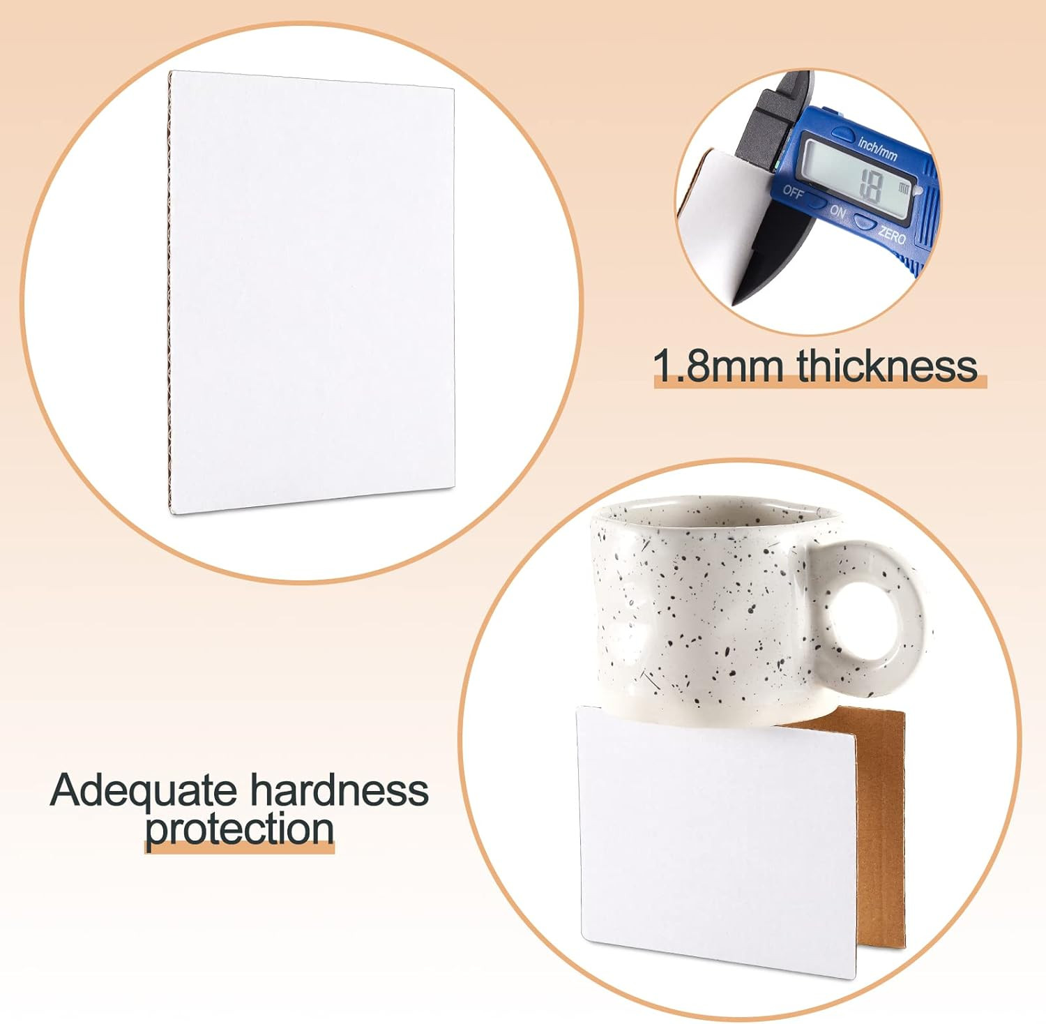 200 Pcs Trading Card Shipping Protectors 4 X 6 Inches Corrugated