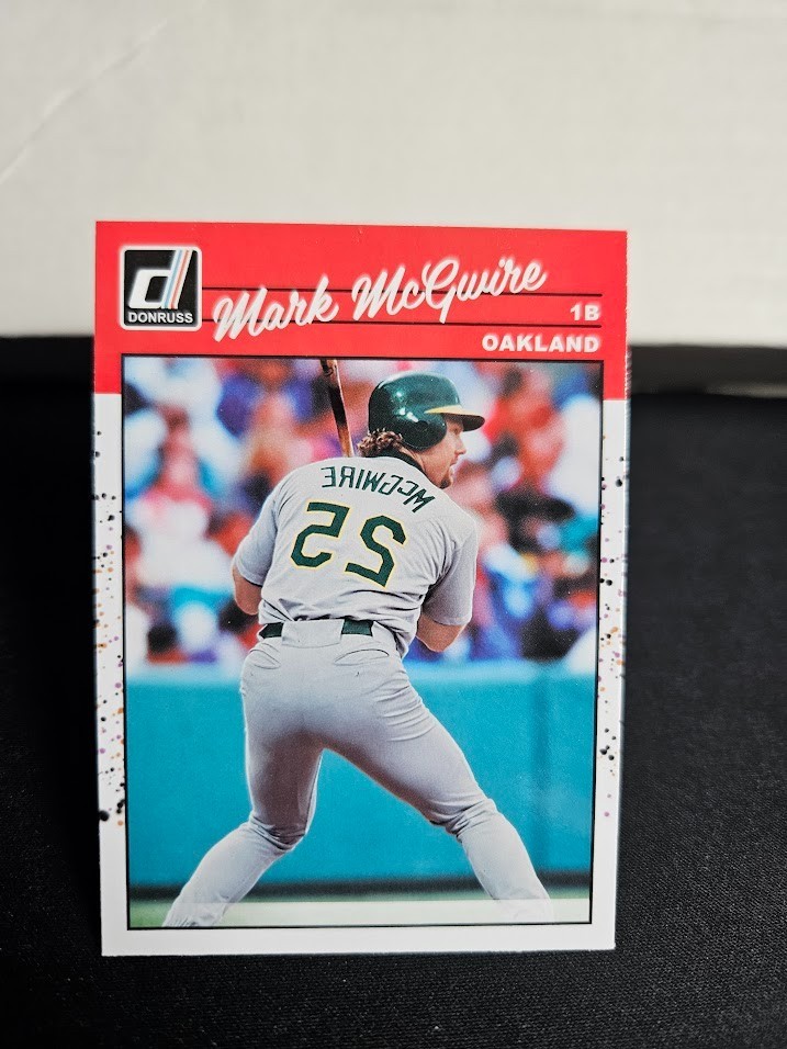 2023 Donruss Baseball 1990 Retro Reverse Image Mark McGwire #264