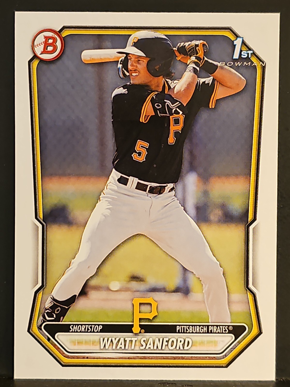 2026 Bowman Prospects #66 Wyatt Sanford PIRATES