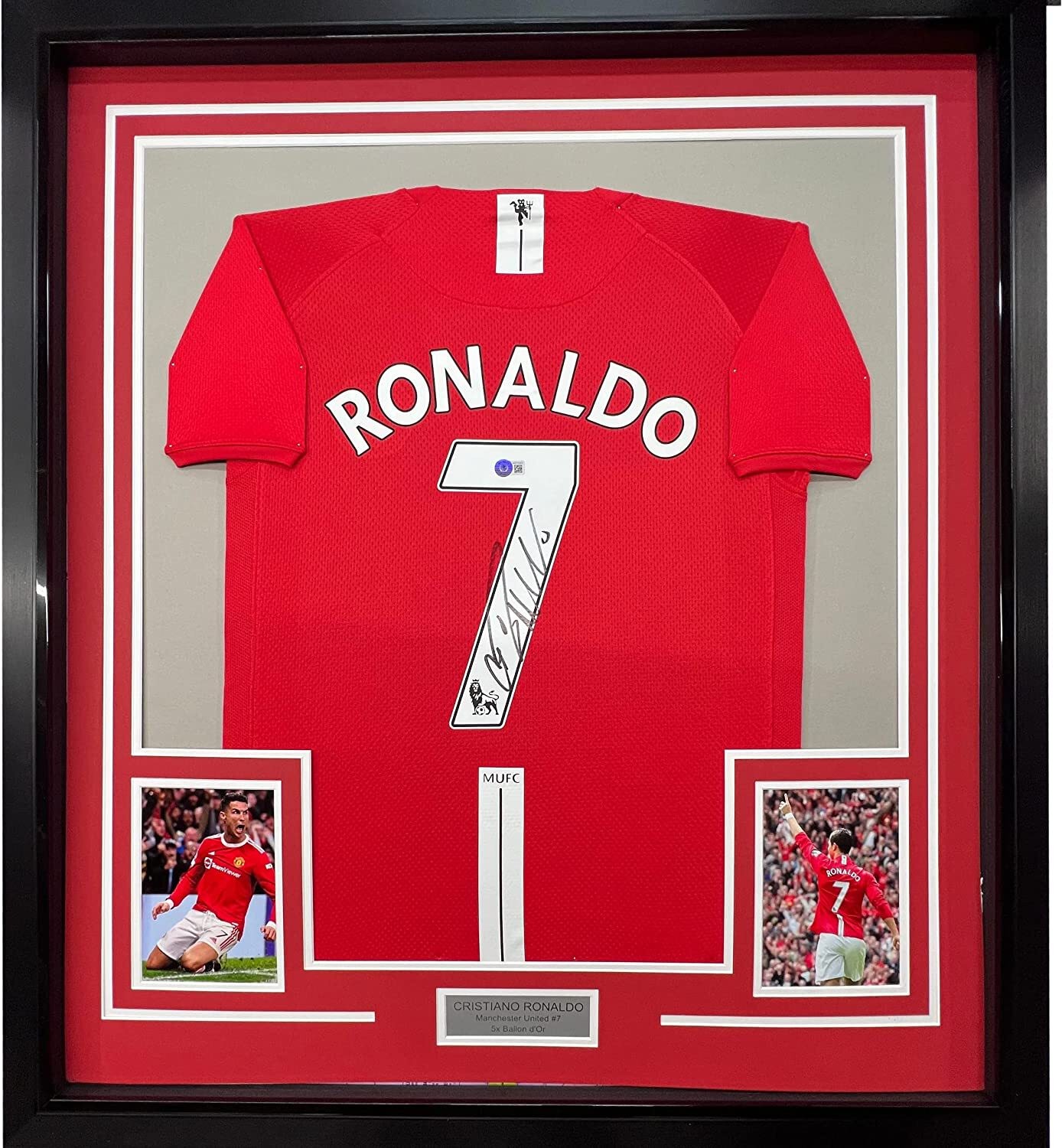 FRAME Custom Your Jersey 35×39 Professionally Matted 5×7 Photos FREE SHIP