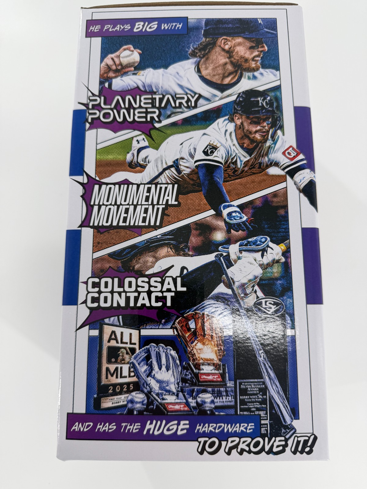 ROYALS CITY CONNECT BIG BOBBY WITT JR Bobblehead 7-17-26 SGA NIB In Hand