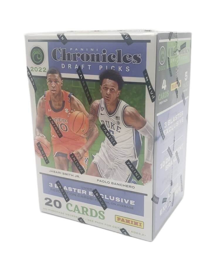 2022-23 Panini Chronicles Draft Picks Basketball Sealed 5 Pack Blaster Box