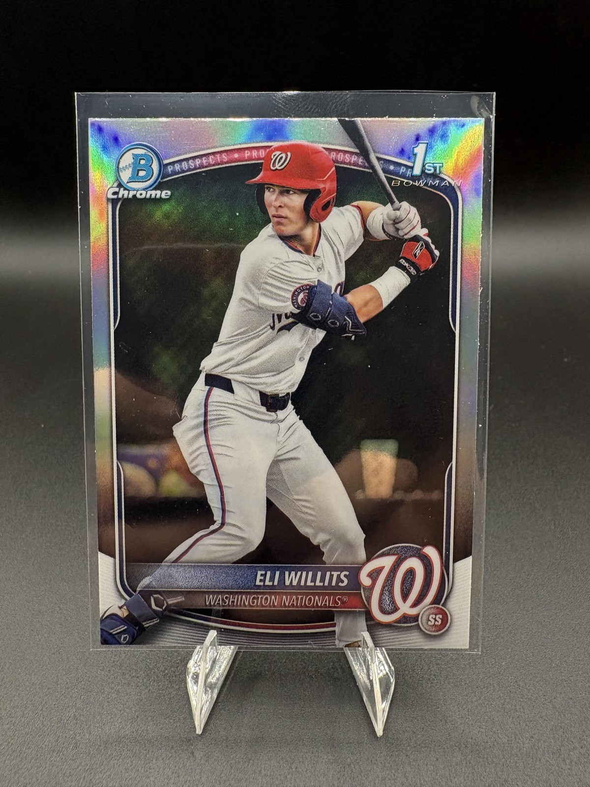 2025 Bowman Draft #BDC-1 Eli Willits Chrome Refractor