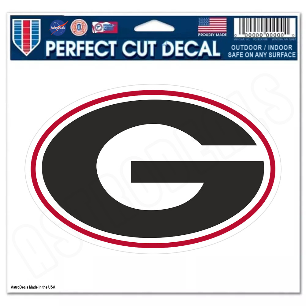 Georgia Bulldogs Logo NCAA College Vinyl Sticker Decal *Size: 3″-12″*