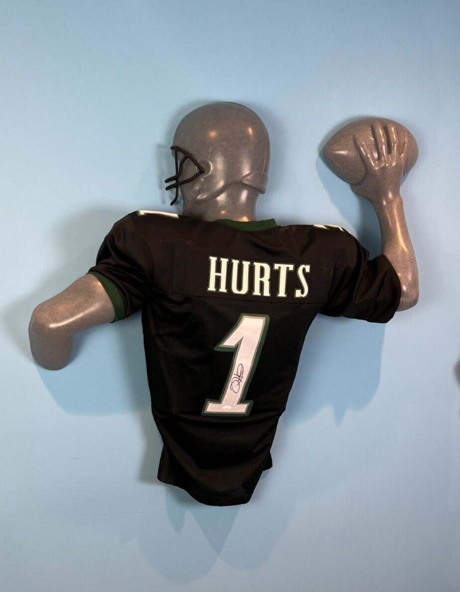 Premium Football Display, Wall Hanging Statue Display, Jersey Frame Alternative