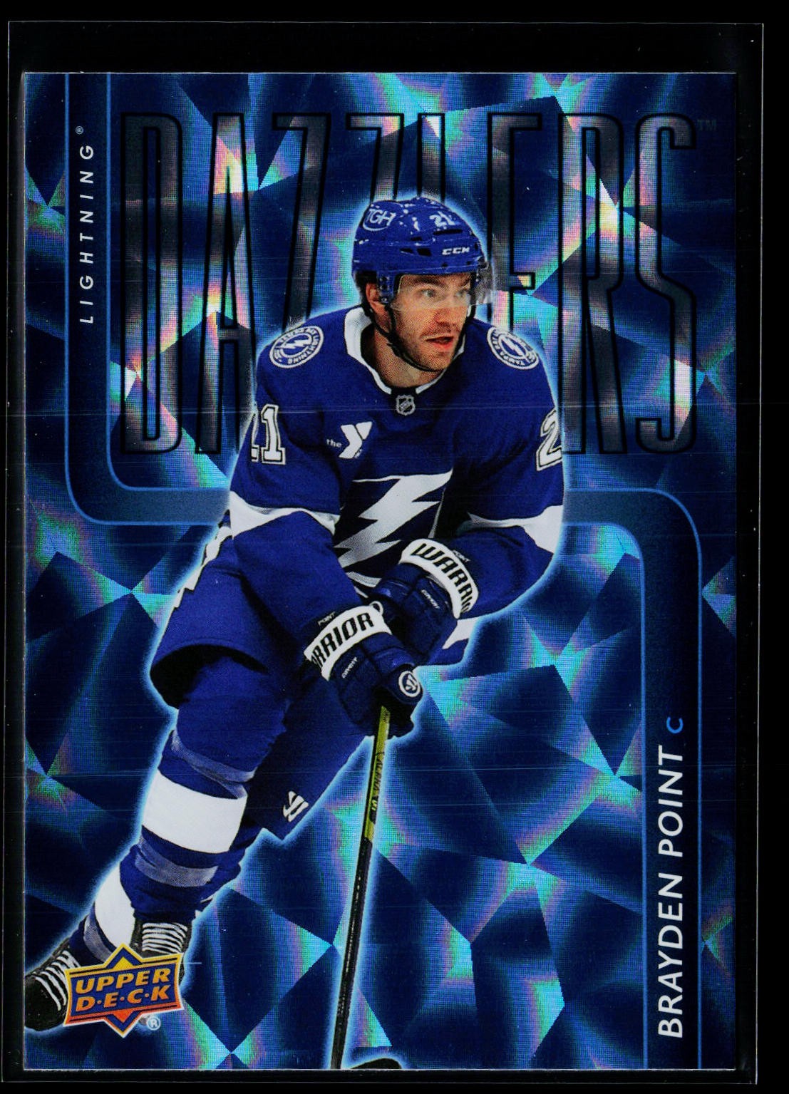 2025-26 Upper Deck #DZ-109 Brayden Point Dazzlers Blue